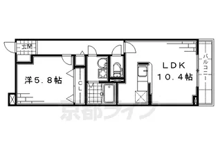 グラン ティユール【2階】の間取り