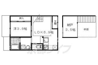 藪之内テラス【5号室】の間取り