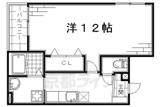 Maison deNAGOMI【105号室】の間取り
