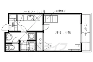 メゾン・ラコンテ【5階】の間取り