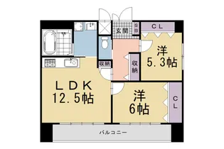 メゾリエ・リンクス伏見桃山【401号室】の間取り