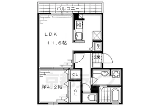 メゾン・プレミール【1階】の間取り