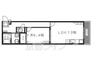 IRISER【1階】の間取り
