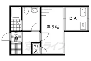 誠マンション【203号室】の間取り