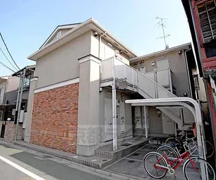 京都府京都市北区紫野西御所田町【アパート】の外観