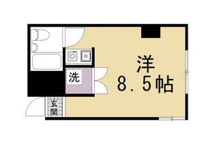 柊本マンション【101号室】の間取り