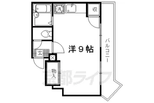 トラスティ21【201号室】の間取り