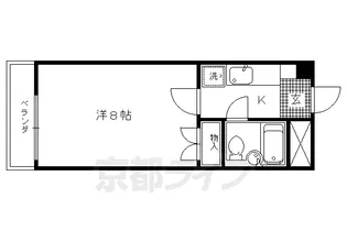フォーブル末広【403号室】の間取り