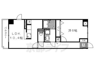 アビタシオン オンズアン【303号室】の間取り