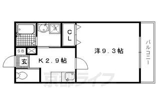 ブランメゾン【102号室】の間取り
