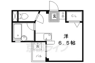 シマダマンション【207号室】の間取り