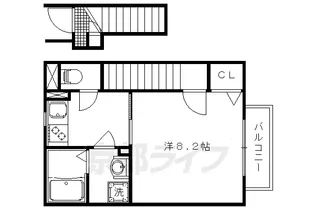 メゾン悠【2階】の間取り