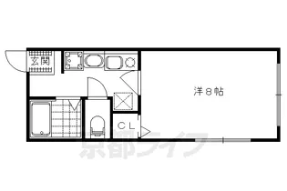 T´sコート【501号室】の間取り