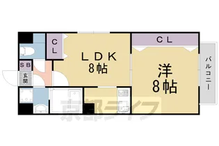 ウエストパレス小川【101号室】の間取り