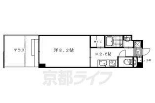 sawarabi terrace【107号室】の間取り