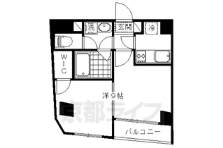 ウインドベル北大路【601号室】の間取り