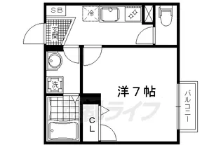 シャーメゾン和【103号室】の間取り