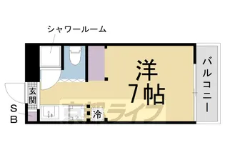 京都府京都市北区大将軍川端町【マンション】の間取り