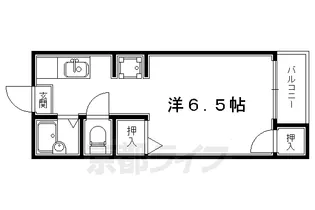 樅ノ木寮【102号室】の間取り