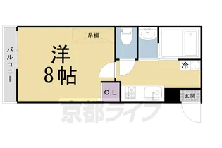 アンボワーズ プレ ド パレ【1階】の間取り