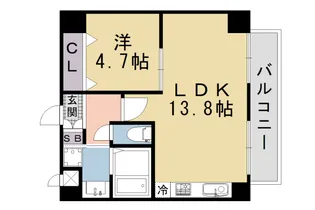 ダイヤパール【5階】の間取り