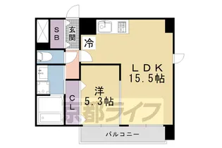 ダイヤパール【408号室】の間取り