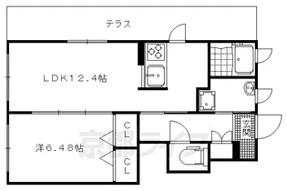 アルト・プエンテ【101号室】の間取り