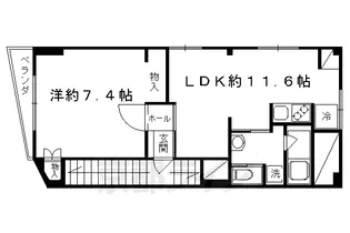 今出川うえだビル【201号室】の間取り
