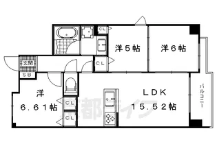 Cedar Forest京都北山【3階】の間取り
