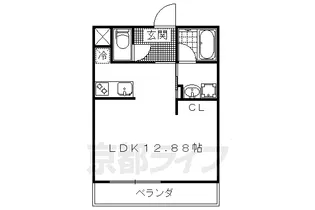 Soi S【115号室】の間取り