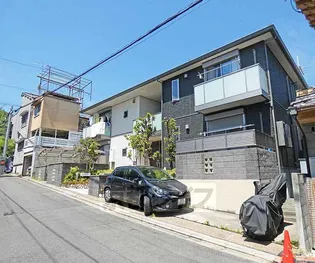 京都府京都市北区鷹峯旧土居町【アパート】の外観