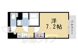 ウィル室町【1階】の間取り