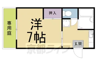 1Kの間取り画像