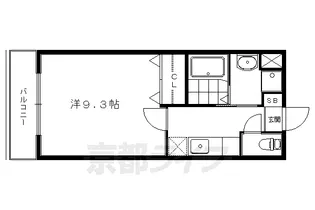 Culminare【103号室】の間取り