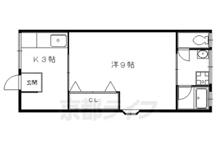 ブルージュ21【102号室】の間取り