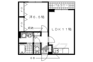 スターブルKⅡ【1階】の間取り