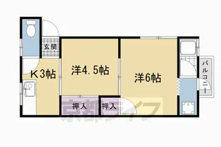 リバーサイド高田【2階】の間取り