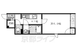 レオネクスト広野【102号室】の間取り