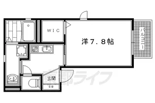 ドミール向畑【102号室】の間取り