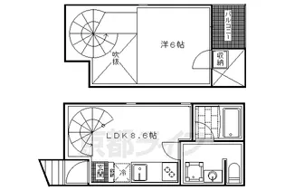 ベル・アスティーレ【1階】の間取り