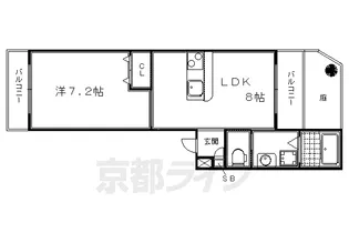 第2吉田ハイツ【101号室】の間取り