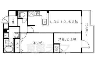 ロマンレジデンス【305号室】の間取り