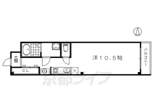 AYM三条【301号室】の間取り
