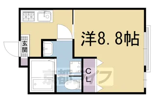 1Kの間取り画像