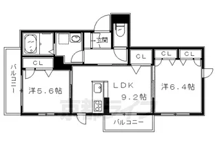 Richer Fantasy【102号室】の間取り