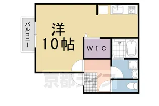 1Kの間取り画像