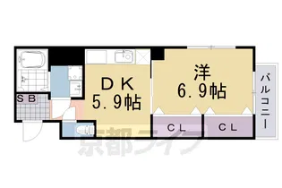 ベル・アビタシオン【301号室】の間取り