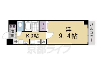 レイディアンスⅡ【5階】の間取り