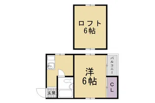 マンション5【201号室】の間取り