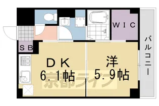 ブロッサム桂【3階】の間取り